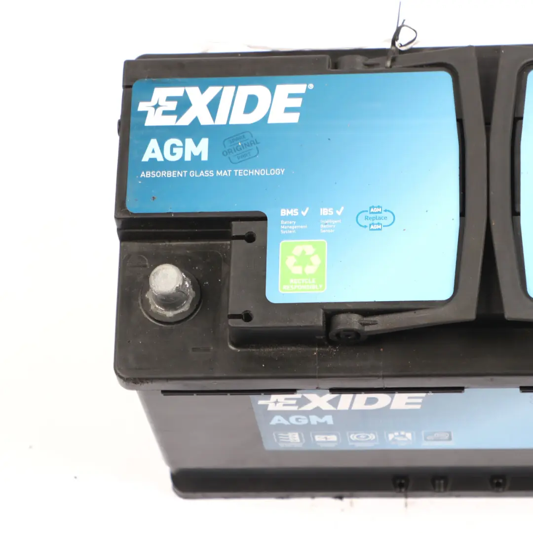  Exide Battery Start Stop AGM EK950 95Ah 850A Accumulator - SKU EXIDE-AGM-95AH - Part number Exide AGM 95Ah