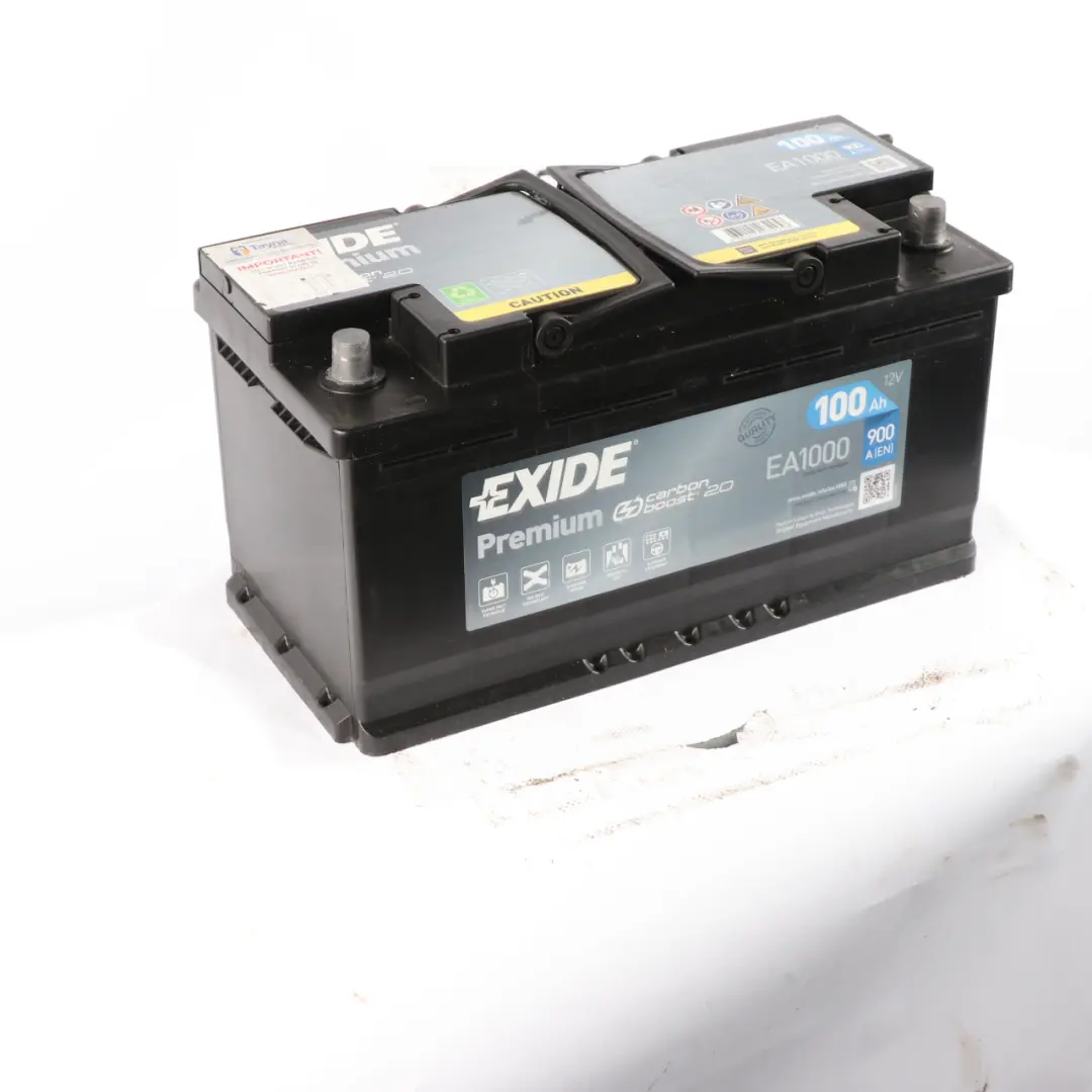 Exide Battery Carbon Boost 2.0 100Ah 900A Accumulator EA1000 to with Part number Exide Carbon 100Ah Exide Battery Carbon Boost 2.0 100Ah 900A Accumulator EA1000 - SKU Exide Carbon 100Ah-1 - Part number Exide Carbon 100Ah