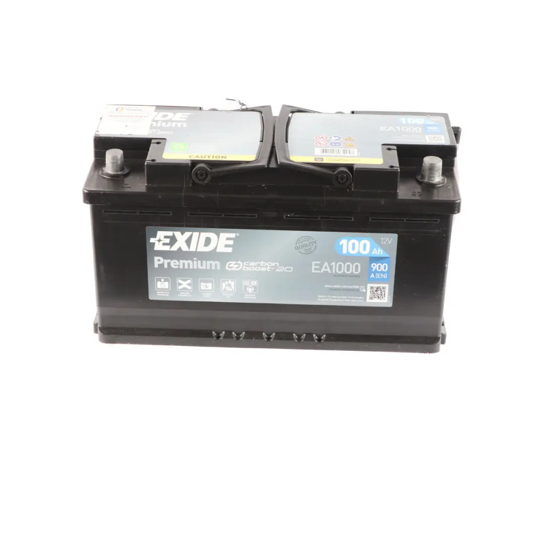  Exide Battery Carbon Boost 2.0 100Ah 900A Accumulator EA1000 - SKU Exide Carbon 100Ah-1 - Part number Exide Carbon 100Ah