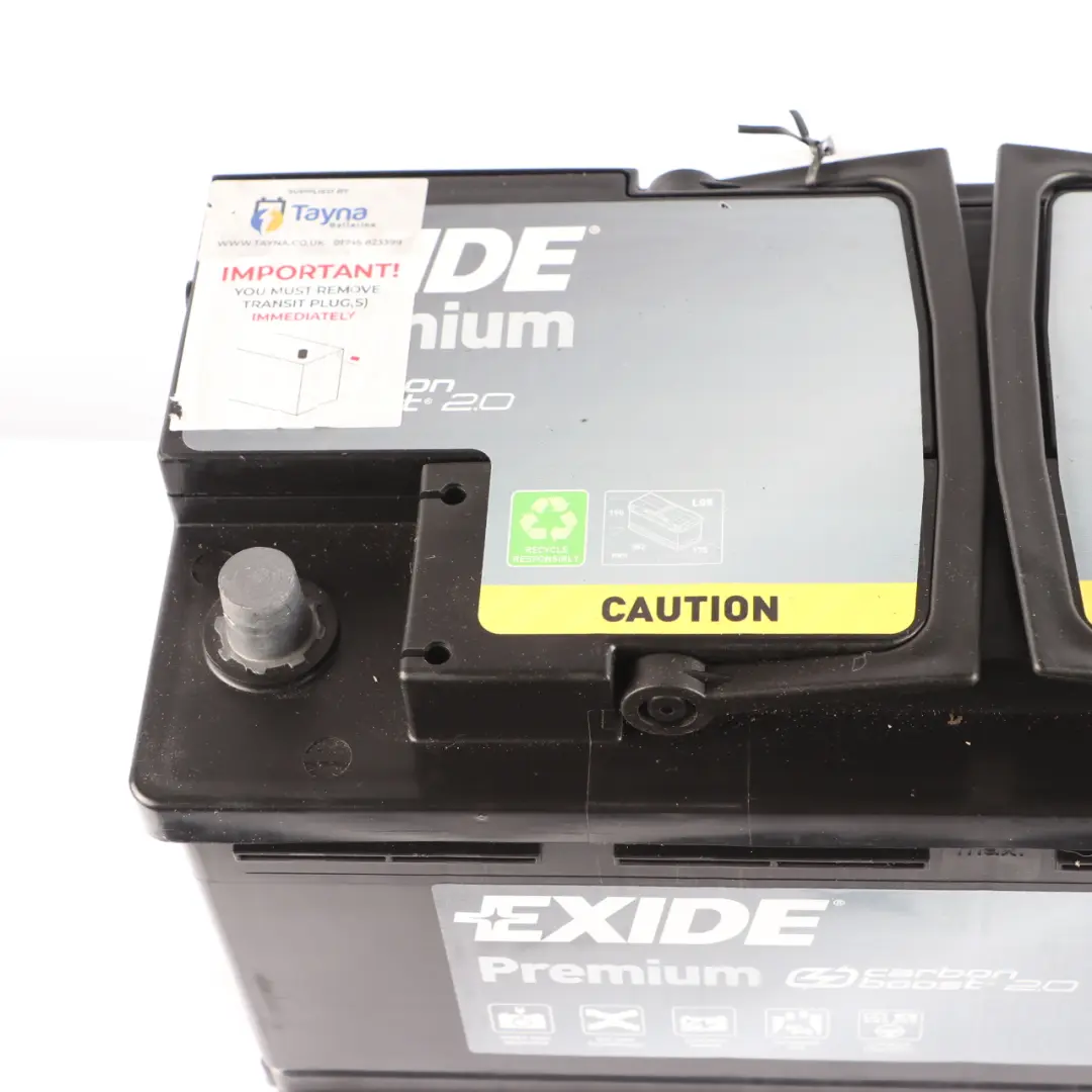  Exide Battery Carbon Boost 2.0 100Ah 900A Accumulator EA1000 - SKU Exide Carbon 100Ah-1 - Part number Exide Carbon 100Ah