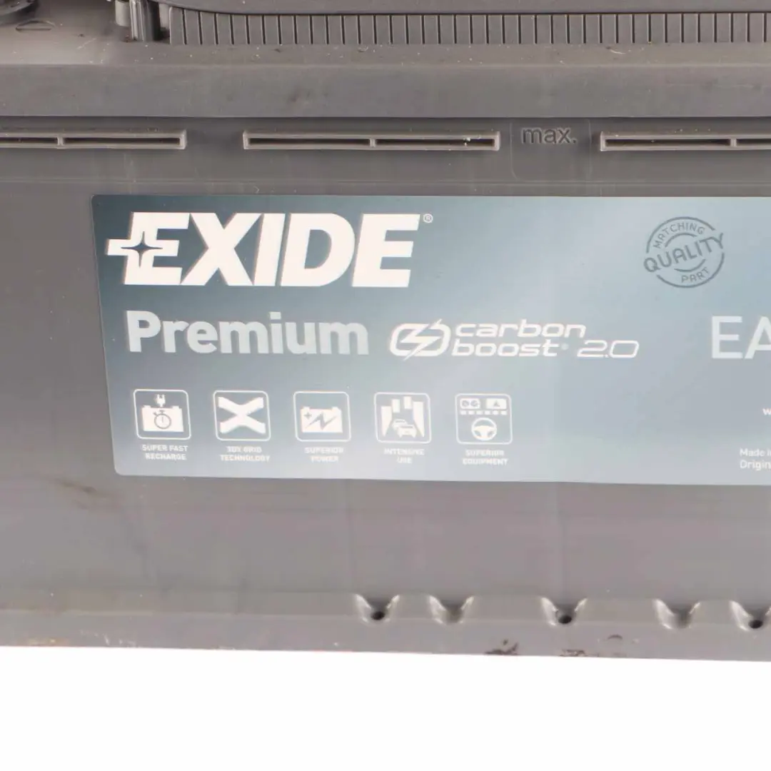 Exide Battery Carbon Boost 2.0 EB620 100Ah 900A Accumulator EA1000 - SKU Exide Carbon 100Ah - Part number Exide Carbon 100Ah