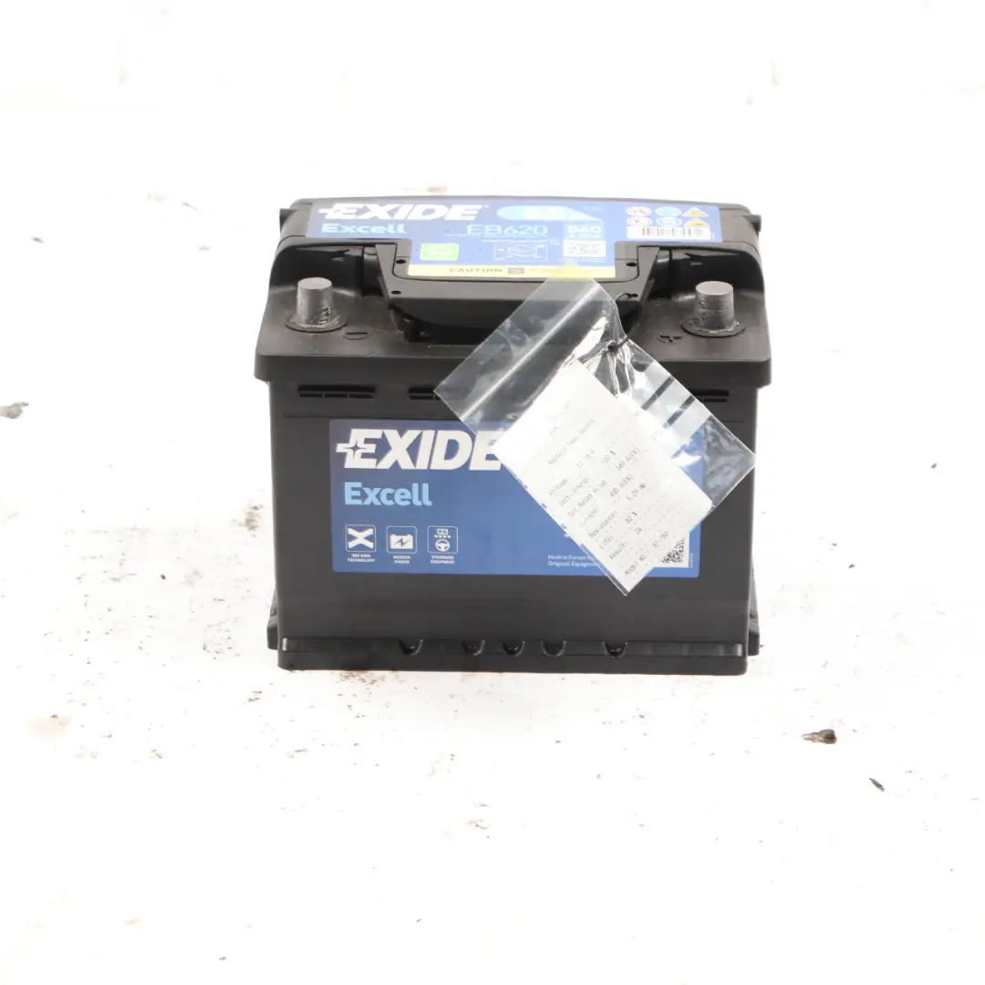  Exide Battery Excell EB620 62Ah 540A Accumulator - SKU Exide Excell 62Ah - Part number Exide Excell 62Ah