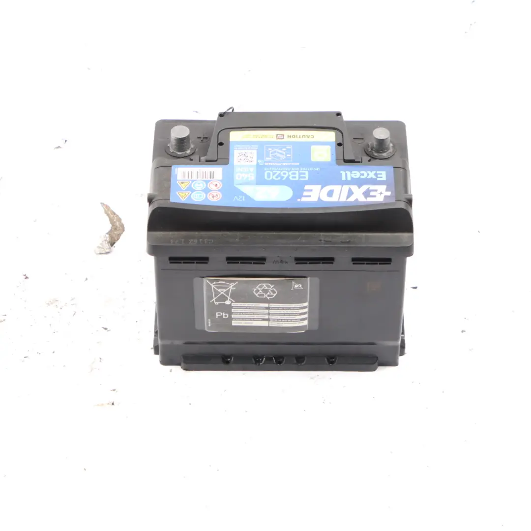 Exide Battery Excell EB620 62Ah 540A Accumulator to with Part number Exide Excell 62Ah Exide Battery Excell EB620 62Ah 540A Accumulator - SKU Exide Excell 62Ah - Part number Exide Excell 62Ah