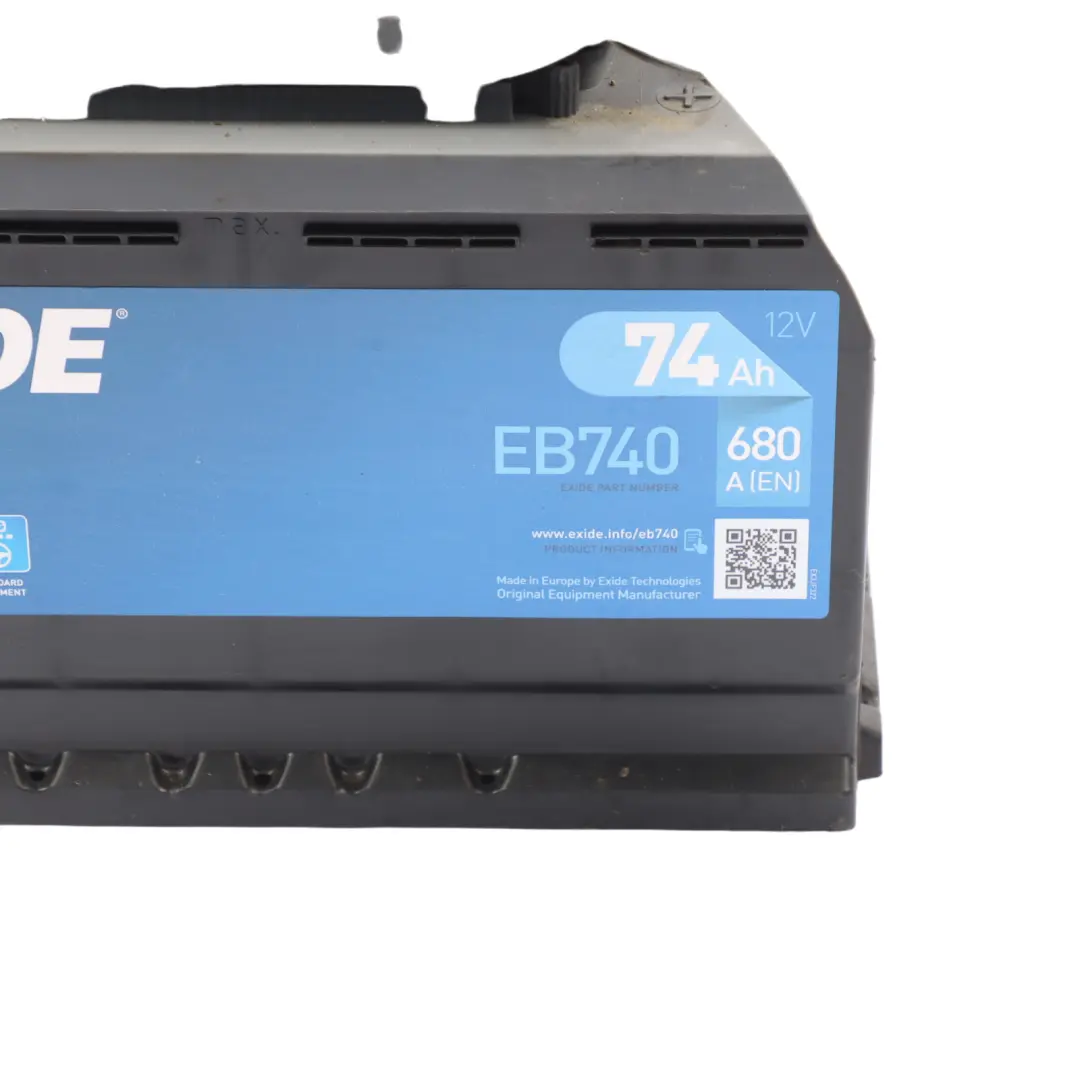  Exide Battery Excell EB500 50Ah 450A Accumulator - SKU Exide Excell 50Ah - Part number Exide Excell 50Ah