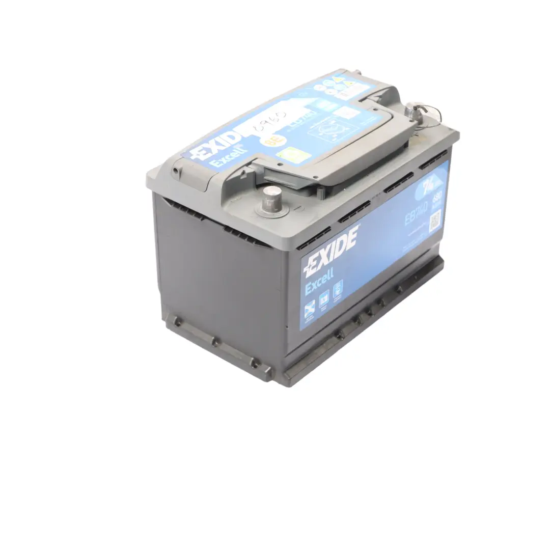 Exide Battery Excell EB740 74Ah 780A Accumulator - SKU Exide Excell 74Ah - Part number Exide Excell 80Ah