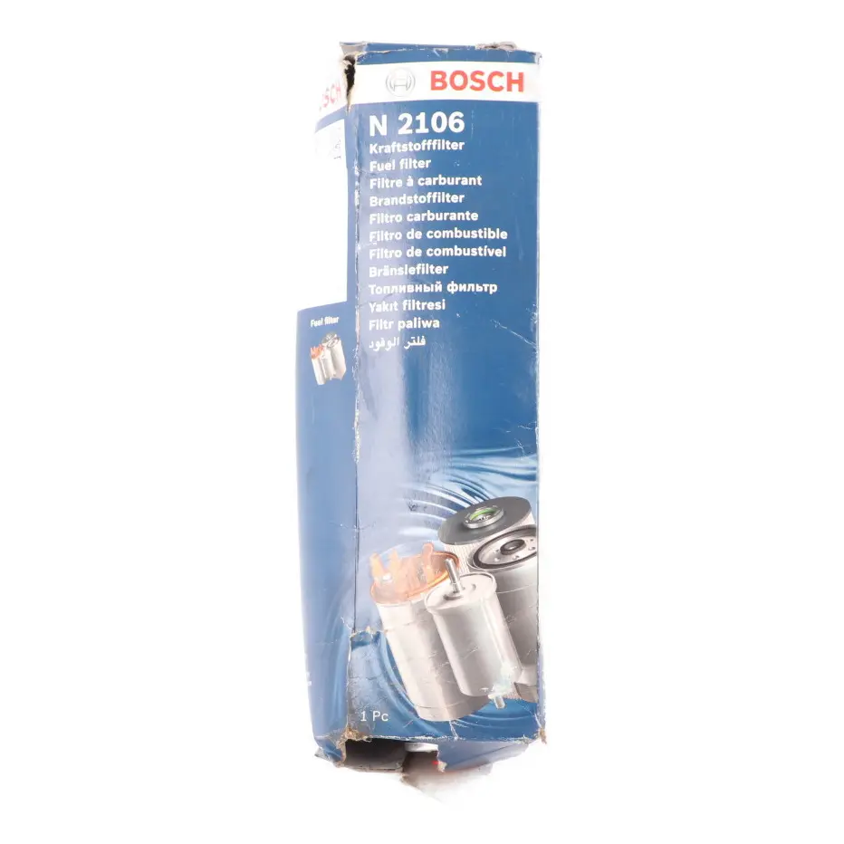 Filter Supply BMW E90 E92 F25 Diesel In-Line Fuel Filter Bosch to Fuel with Part number F026402106 Fuel Filter Supply BMW E90 E92 F25 Diesel In-Line Fuel Filter Bosch - SKU F026402106 - Part number F026402106