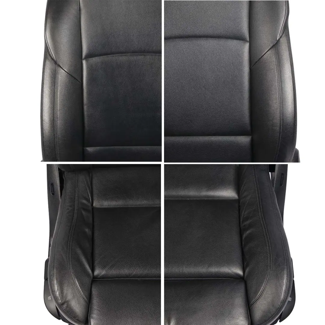 BMW Saloon Heated M Sport Black Leather Interior Seats Seat with Door Cards - SKU F10 Black Leather Seats - Part number F10