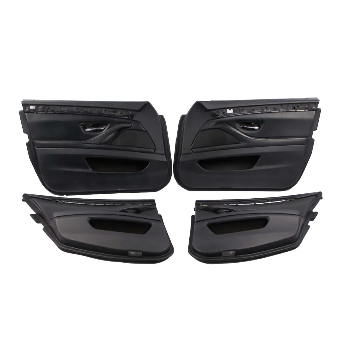 BMW Saloon Heated M Sport Black Leather Interior Seats Seat with Door Cards - SKU F10 Black Leather Seats - Part number F10