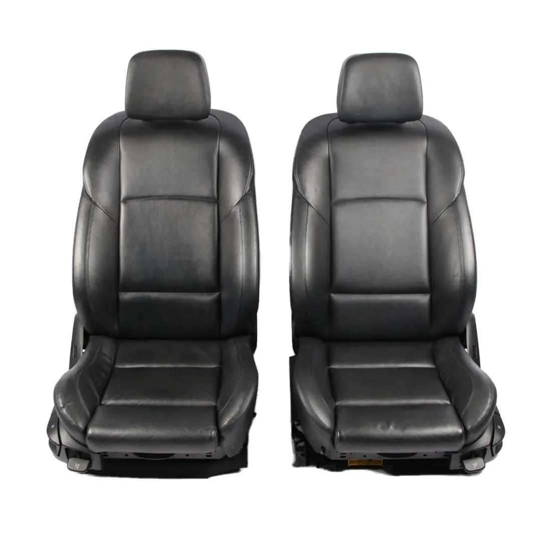 BMW Saloon Heated M Sport Black Leather Interior Seats Seat with Door Cards - SKU F10 Black Leather Seats - Part number F10