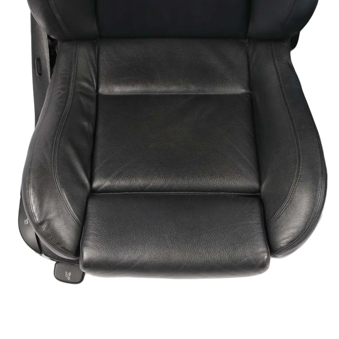 Heated M Sport Black Leather Interior Seats Seat with Door Cards to BMW Saloon with Part number F10 BMW Saloon Heated M Sport Black Leather Interior Seats Seat with Door Cards - SKU F10 Black Leather Seats - Part number F10
