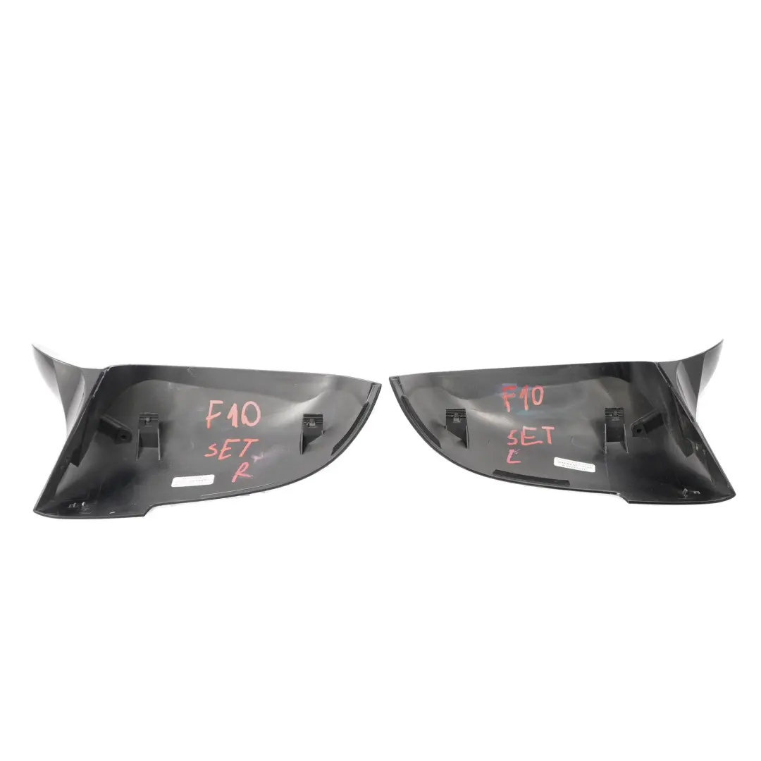  Außenspiegel abdeckung BMW F10 F11 Links Rechts Kappe Gehäuse Schwarz Satz - SKU F10 Mirror Cover Set - Teilenummer F10 Mirror Cover Set