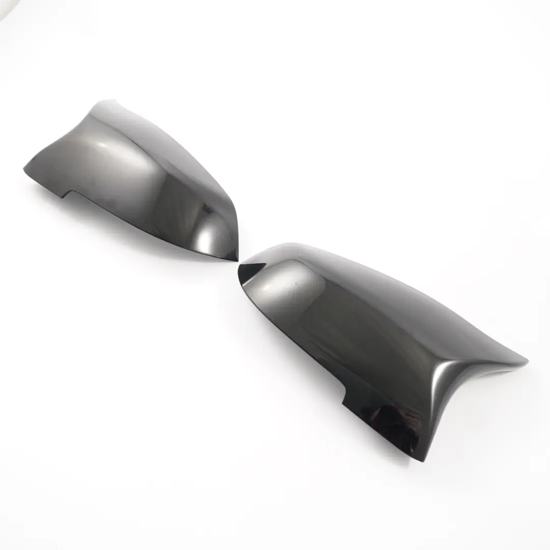  Wing Mirror Cover BMW F10 F11 Left Right N/O/S Cap Casing Housing Black Set - SKU F10 Mirror Cover Set - Part number F10 Mirror Cover Set