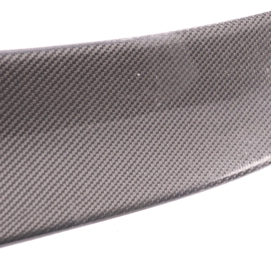 Spoiler Boot Trunk Lid Trim Panel M Performance Look Carbon to BMW F10 Rear with Part number F10 Spoiler Carbon BMW F10 Rear Spoiler Boot Trunk Lid Trim Panel M Performance Look Carbon - SKU F10 Spoiler Carbon - Part number F10 Spoiler Carbon
