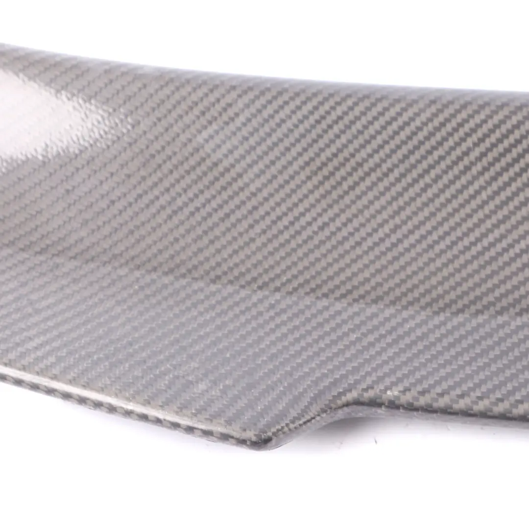 Spoiler Boot Trunk Lid Trim Panel M Performance Look Carbon to BMW F10 Rear with Part number F10 Spoiler Carbon BMW F10 Rear Spoiler Boot Trunk Lid Trim Panel M Performance Look Carbon - SKU F10 Spoiler Carbon - Part number F10 Spoiler Carbon
