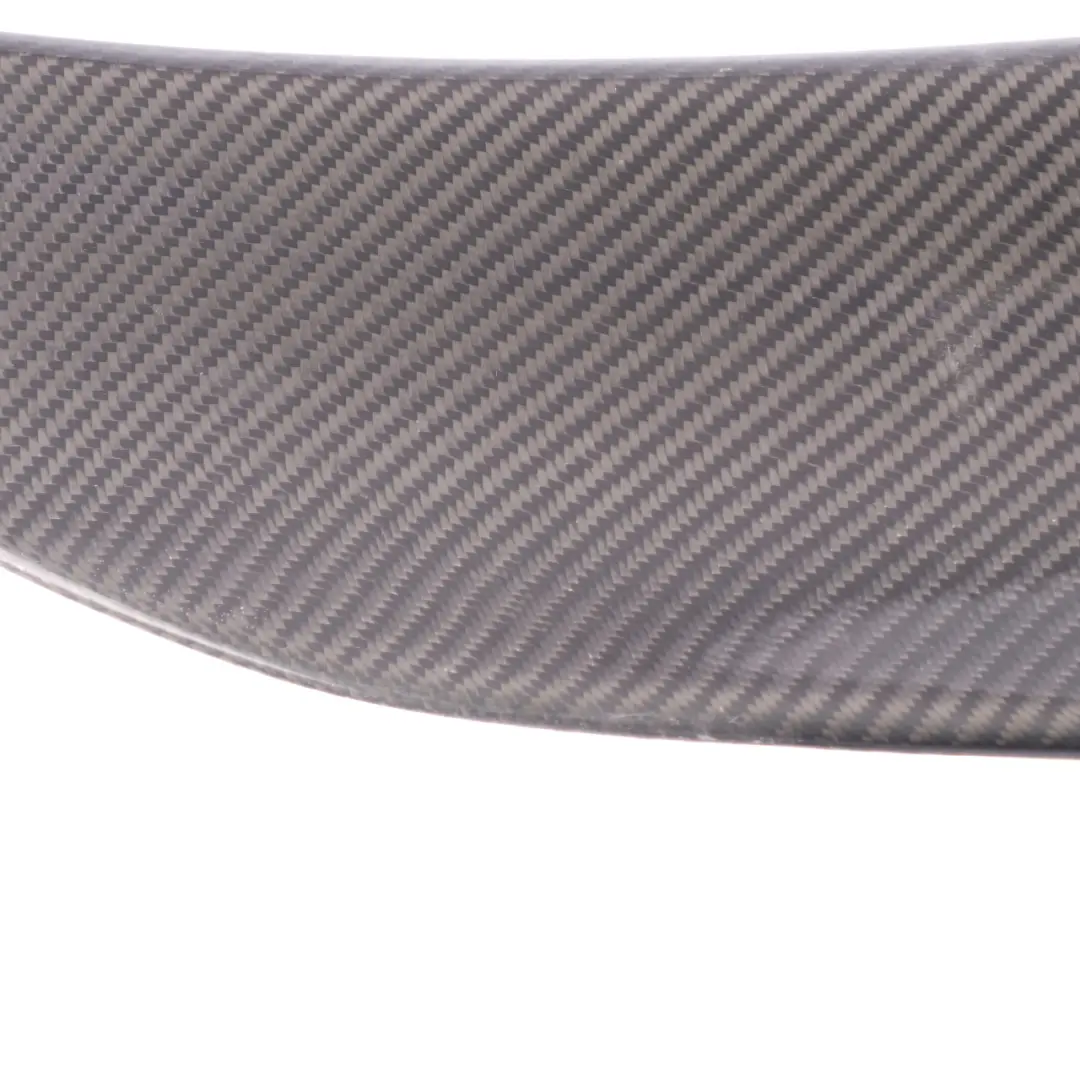 Spoiler Boot Trunk Lid Trim Panel M Performance Look Carbon to BMW F10 Rear with Part number F10 Spoiler Carbon BMW F10 Rear Spoiler Boot Trunk Lid Trim Panel M Performance Look Carbon - SKU F10 Spoiler Carbon - Part number F10 Spoiler Carbon