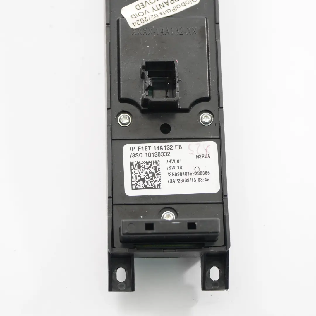Ford Fiesta MK7 Connect Interruttore alzacristalli Pannello guida - SKU F1ET14A132FB - Numero di parte F1ET14A132FB