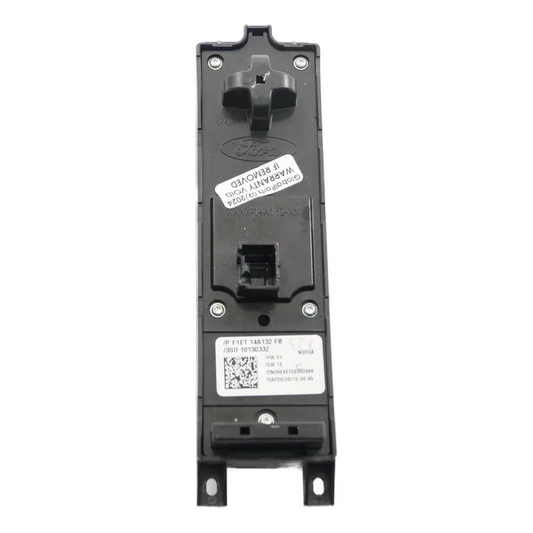 Ford Fiesta MK7 Connect MK2 Window Lifter Switch Driver Side Panel - SKU F1ET14A132FB - Part number F1ET14A132FB