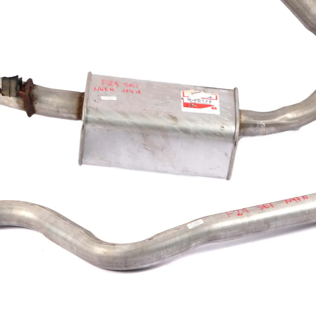 Muffler Silencer BMW F20 F21 Exhaust Box Pipe Hose 7613663 to with Part number A2A BMS122 Muffler Silencer BMW F20 F21 Exhaust Box Pipe Hose 7613663 - SKU F20 A2A BMS122 - Part number A2A BMS122