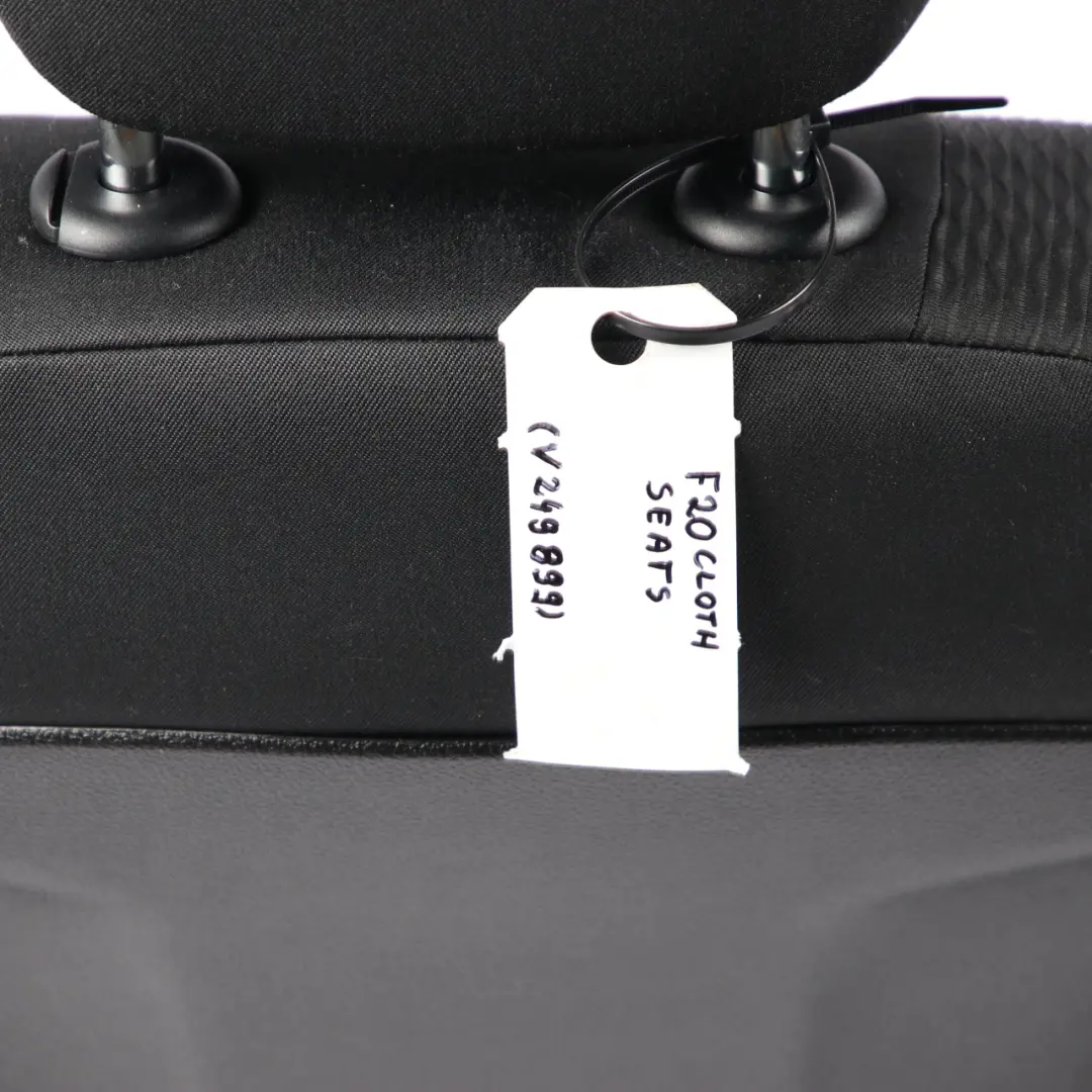 Cloth Fabric Interior Seats Front Rear Black Move Anthracite Door Cards to BMW F20 with Part number F20 Cloth Seats BMW F20 Cloth Fabric Interior Seats Front Rear Black Move Anthracite Door Cards - SKU F20 Cloth Seats - Part number F20 Cloth Seats