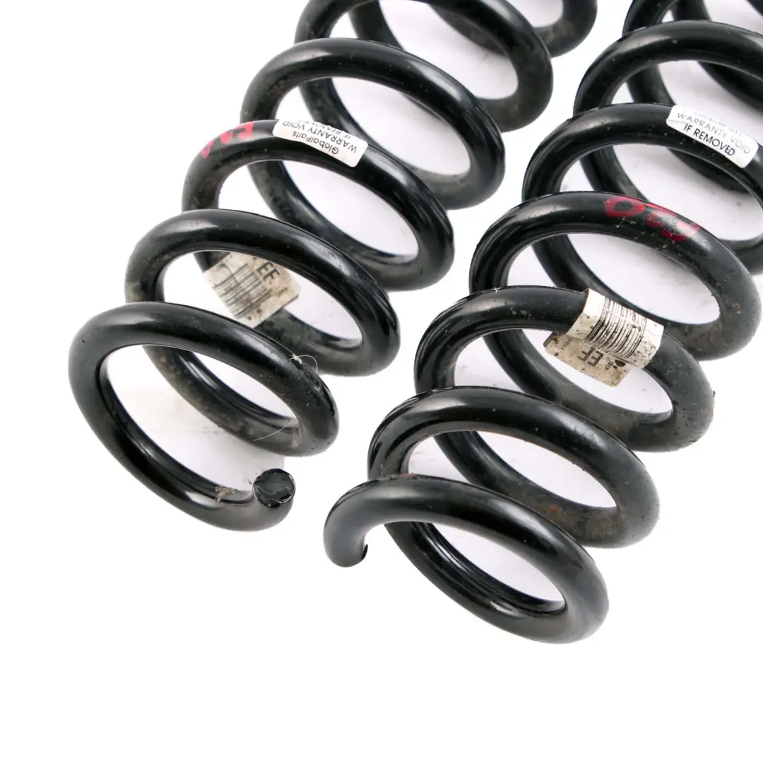 BMW 1 Series F20 Rear Axle Suspension Left Right Coil Spring Set EF N/O/S - SKU F20 EF Rear Coil Spring Set - Part number F20 EF