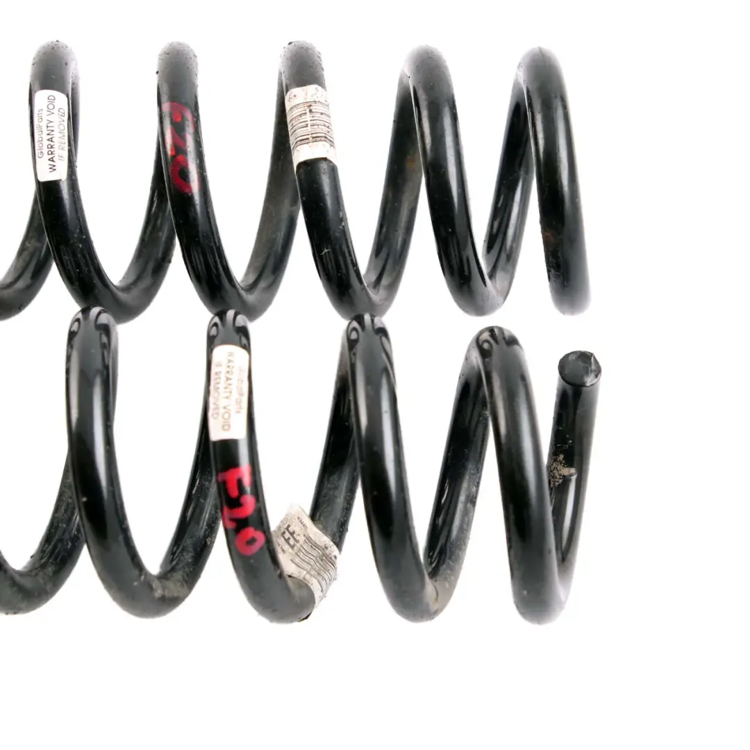 BMW 1 Series F20 Rear Axle Suspension Left Right Coil Spring Set EF N/O/S - SKU F20 EF Rear Coil Spring Set - Part number F20 EF