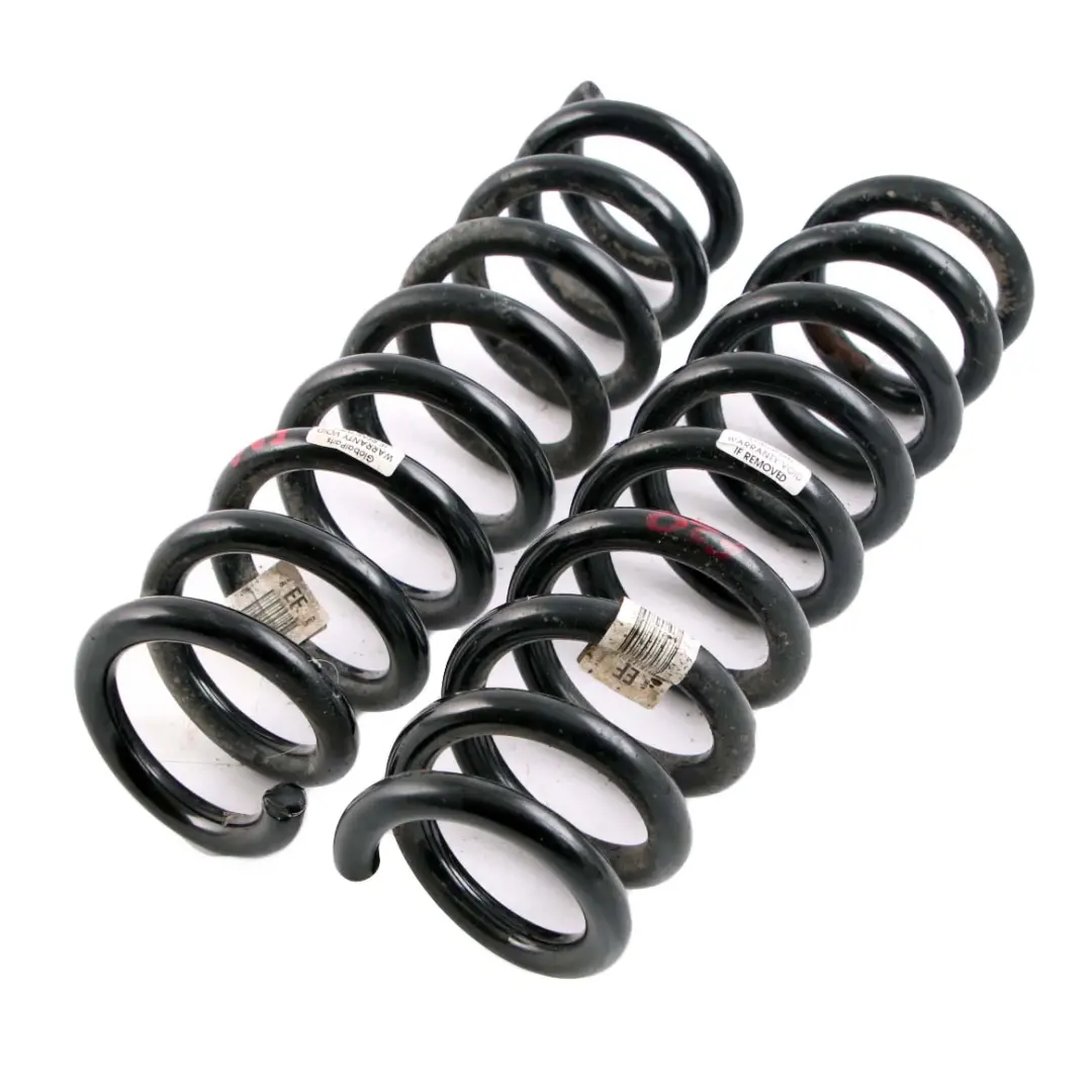 BMW 1 Series F20 Rear Axle Suspension Left Right Coil Spring Set EF N/O/S - SKU F20 EF Rear Coil Spring Set - Part number F20 EF