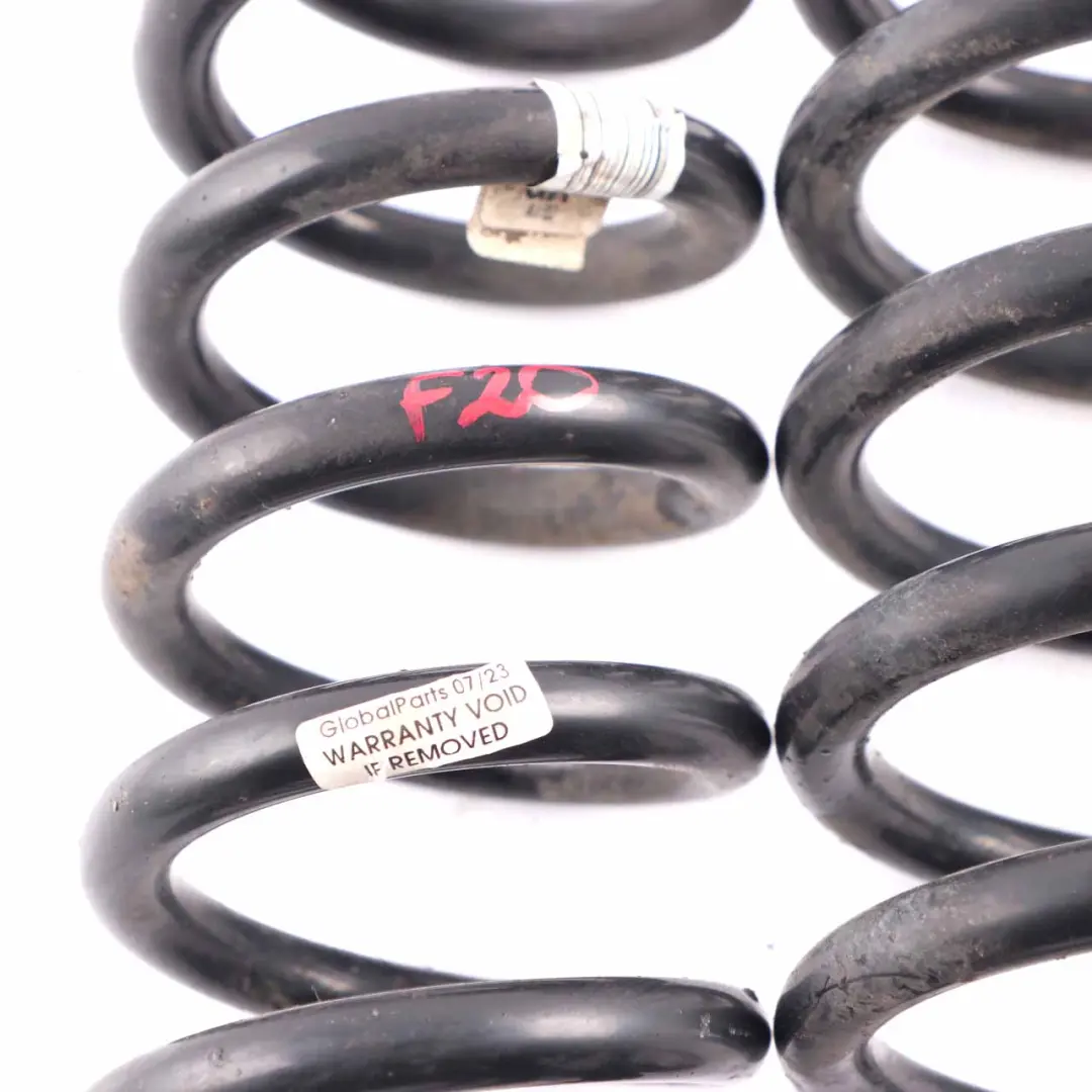 BMW F20 Coil Spring Set GA Rear Axle Suspension Left Right N/O/S - SKU F20 GA Rear Coil Spring Set - Part number F20 GA