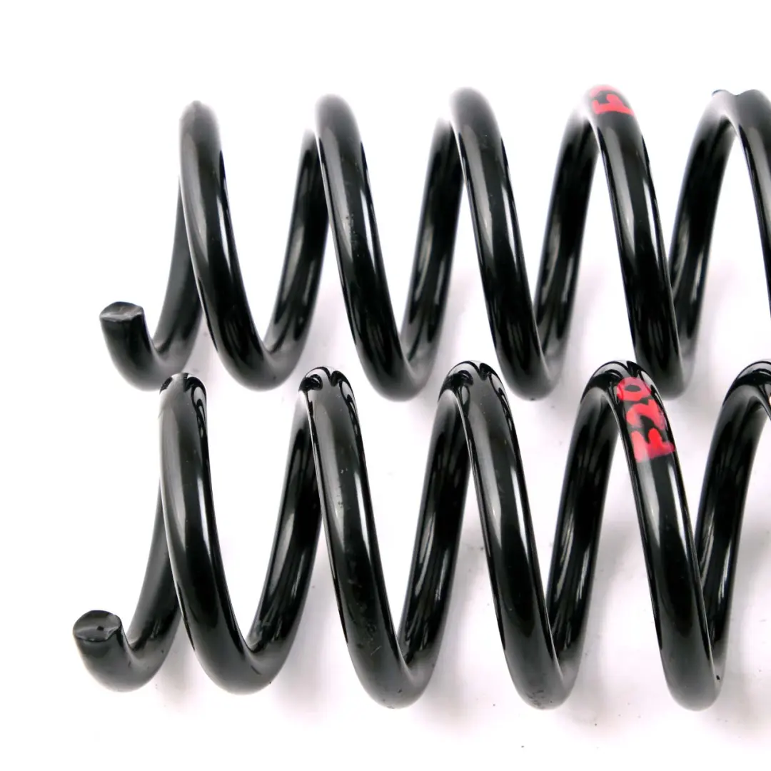 Axle Suspension Left Right Coil Spring Set GM N/O/S to BMW 1 Series F20 Rear with Part number F20 GM BMW 1 Series F20 Rear Axle Suspension Left Right Coil Spring Set GM N/O/S - SKU F20 GM Rear Coil Spring Set - Part number F20 GM