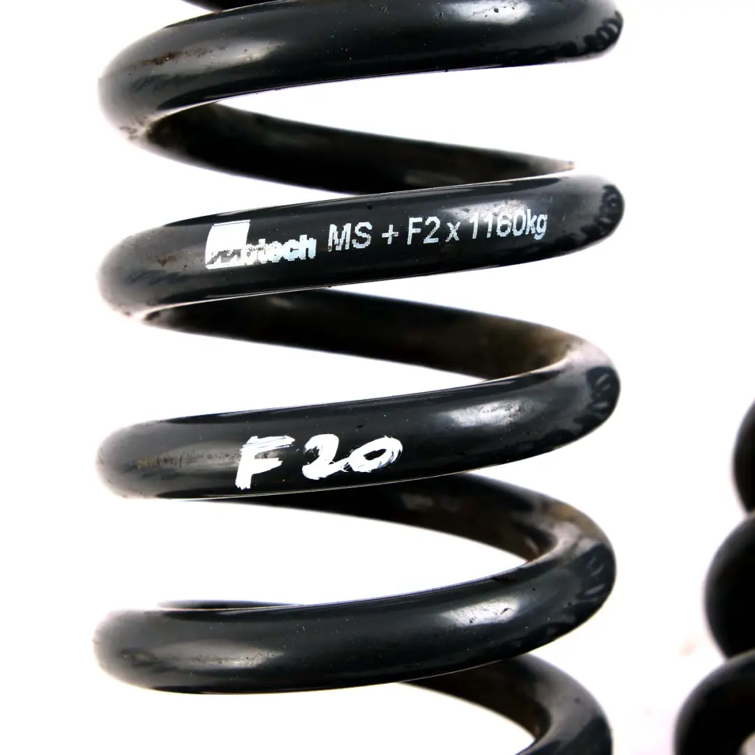 BMW Front Rear Left Right N/O/S Motech MS+F2 - SKU F20 M140i Coil Spring Set - Part number F20 M140i Coil Spring Set