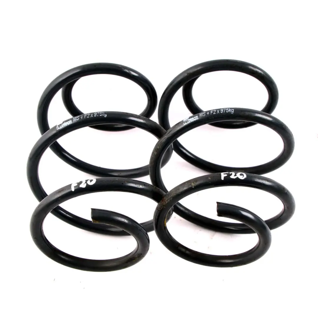 Front Rear Left Right N/O/S Motech MS+F2 to BMW with Part number F20 M140i Coil Spring Set BMW Front Rear Left Right N/O/S Motech MS+F2 - SKU F20 M140i Coil Spring Set - Part number F20 M140i Coil Spring Set