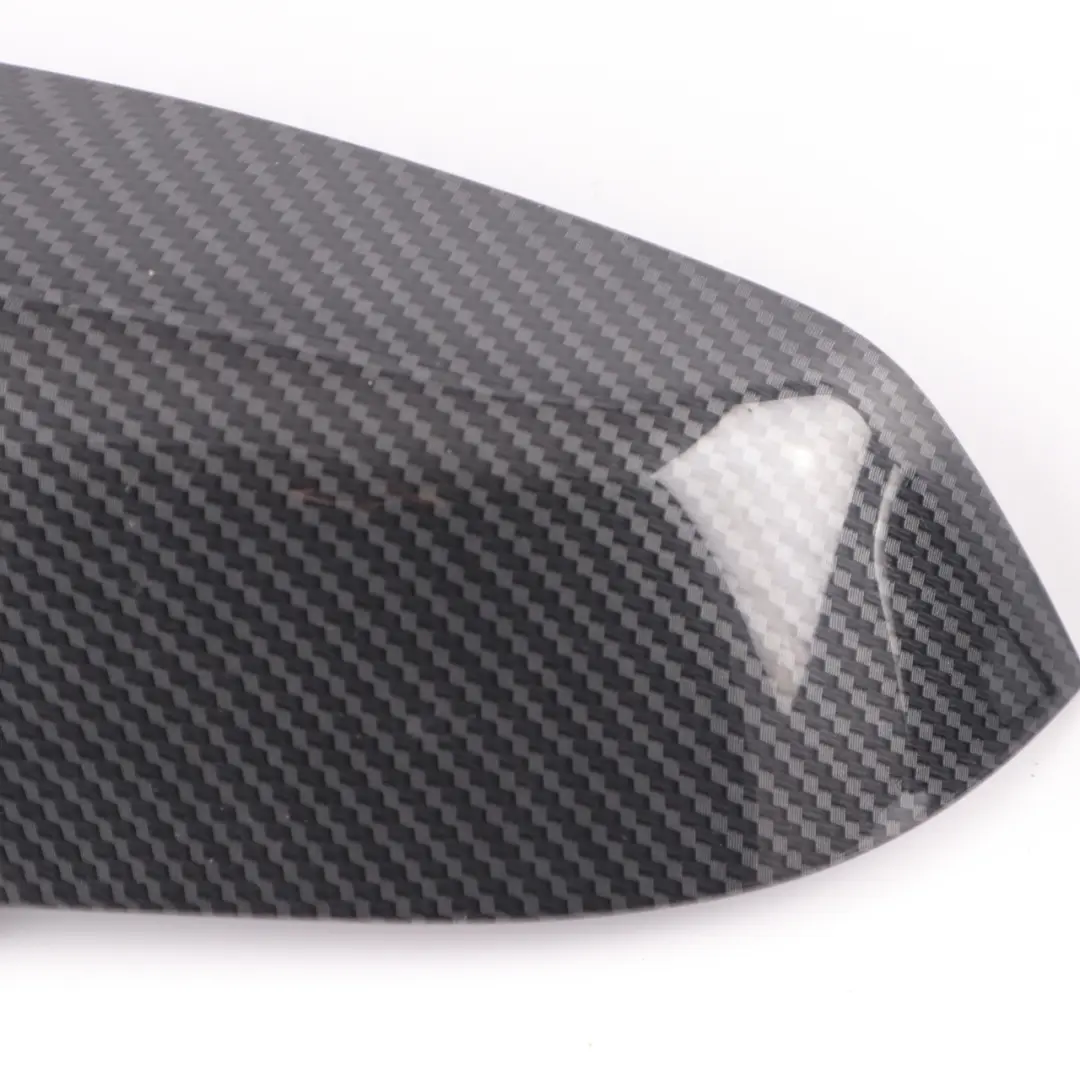  Wing Mirror Cover BMW F20 F30 F31 Left Right N/O/S Cap Casing Carbon Look Set - SKU F20 Mirror Cover Set-2 - Part number F20 Mirror Cover Set