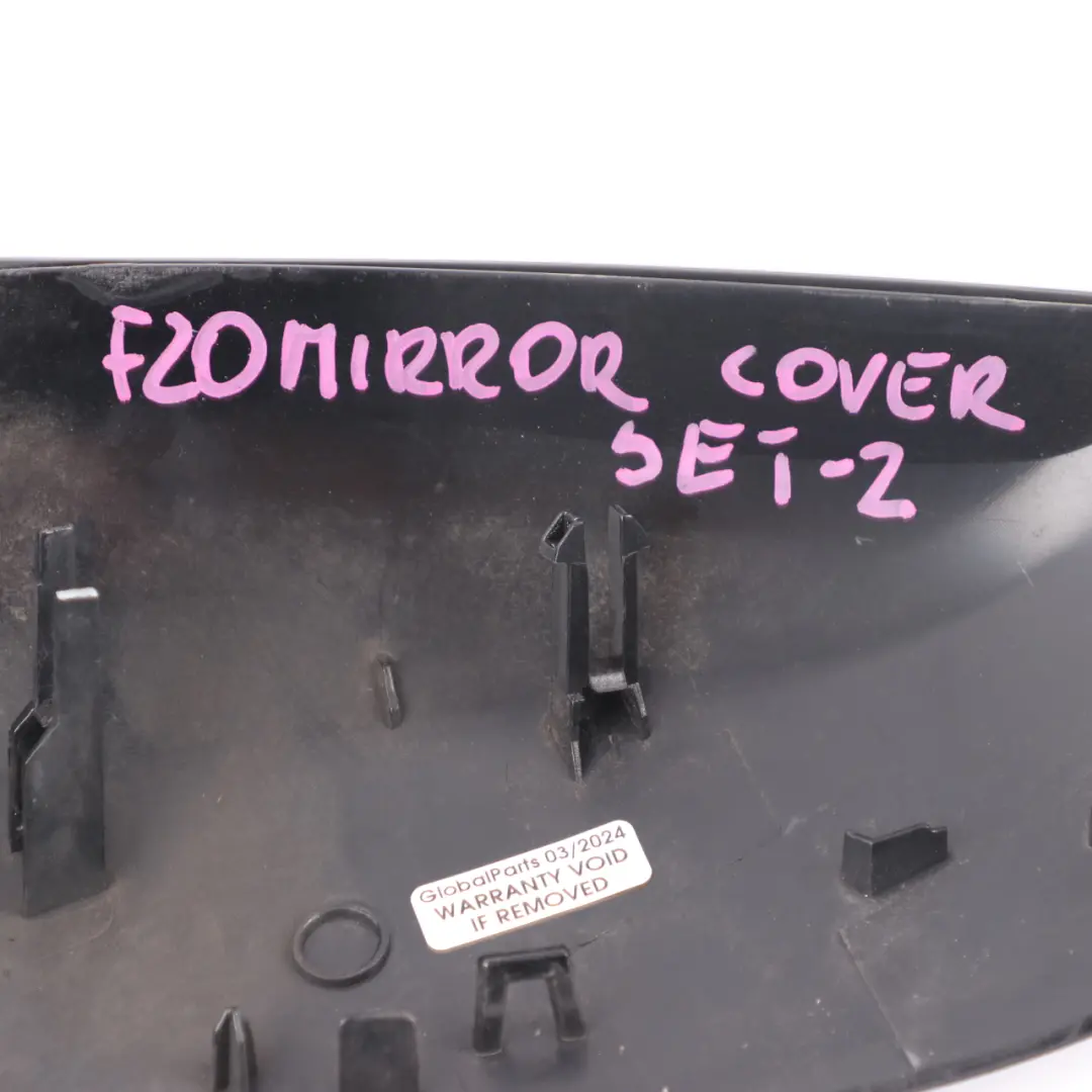 Wing Mirror Cover BMW F20 F30 F31 Left Right N/O/S Cap Casing Carbon Look Set to with Part number F20 Mirror Cover Set Wing Mirror Cover BMW F20 F30 F31 Left Right N/O/S Cap Casing Carbon Look Set - SKU F20 Mirror Cover Set-2 - Part number F20 Mirror Cover Set