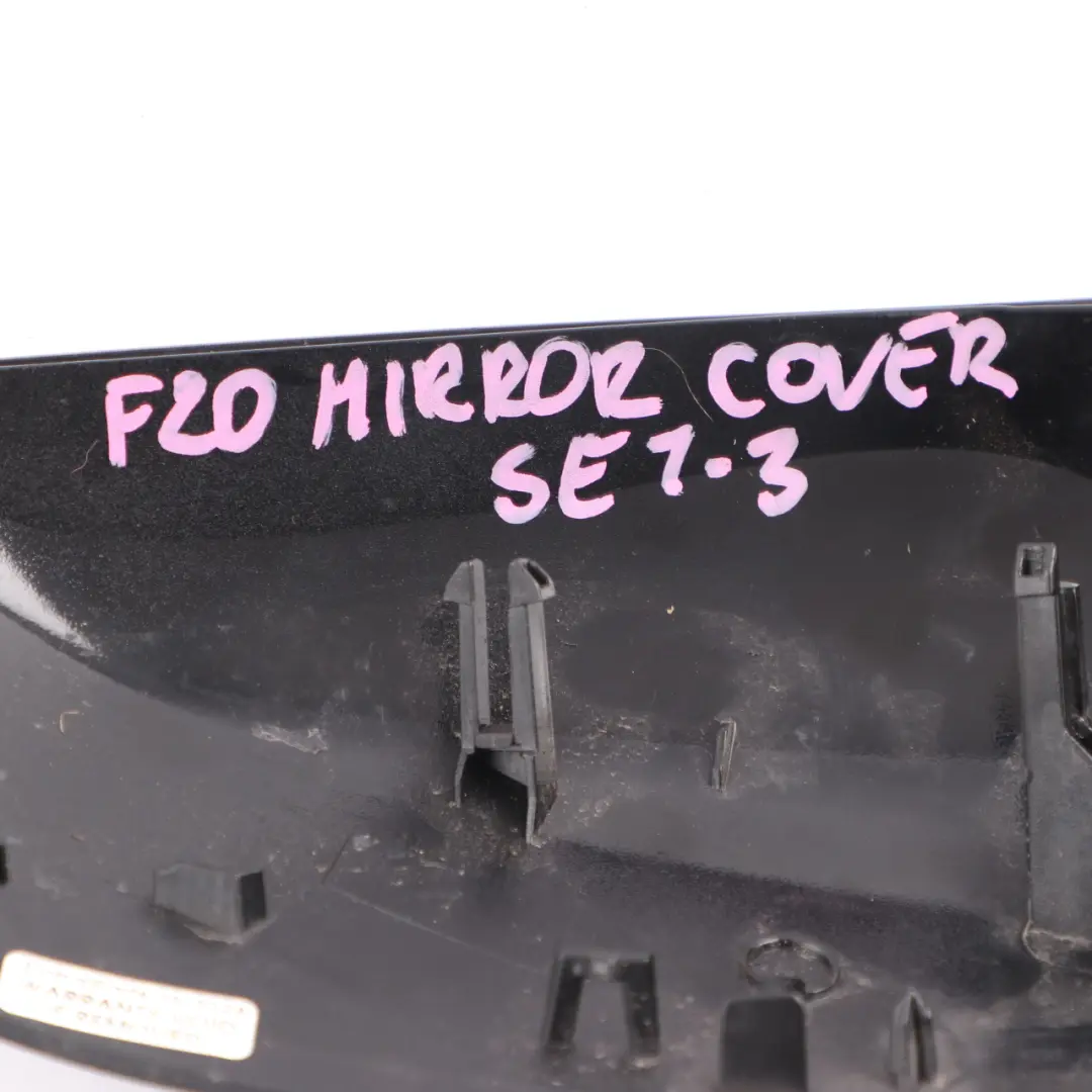  Wing Mirror Cover BMW F20 F30 F31 Left Right N/O/S Cap Casing Black Set - SKU F20 Mirror Cover Set-3 - Part number F20 Mirror Cover Set