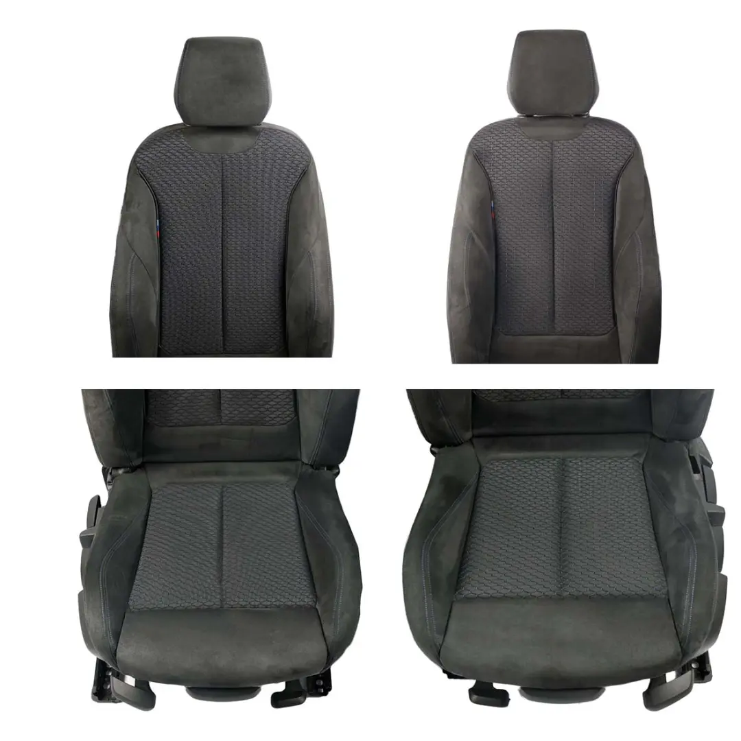  Seats BMW M Sport Cloth Fabric Hexagon Alcantara Interior Seat Door Cards - SKU 8054987-1 - Part number F20