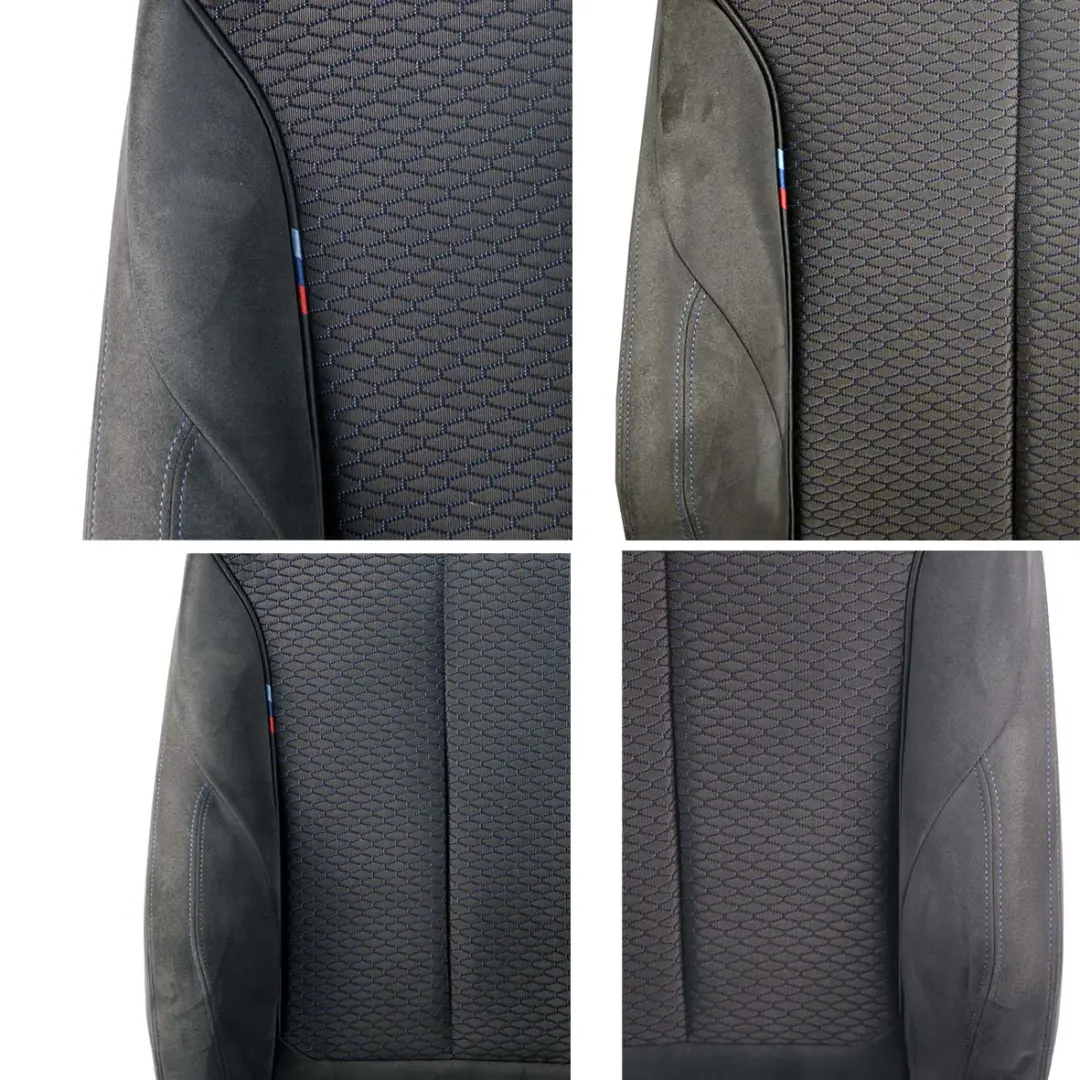  Seats BMW M Sport Cloth Fabric Hexagon Alcantara Interior Seat Door Cards - SKU 8054987-1 - Part number F20