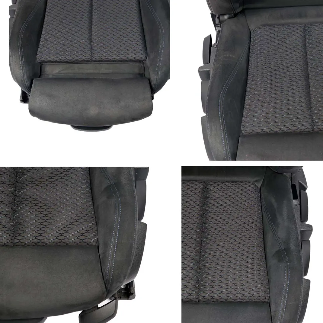  Seats BMW M Sport Cloth Fabric Hexagon Alcantara Interior Seat Door Cards - SKU 8054987-1 - Part number F20