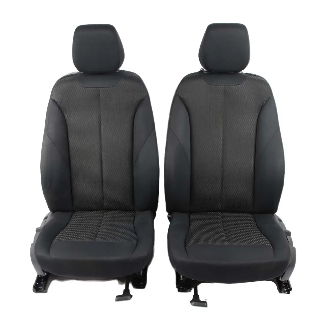 Seats BMW 1 Series F21 Cloth Fabric Set Interior Front Rear Seat with Door Cards to with Part number 7295060 Seats BMW 1 Series F21 Cloth Fabric Set Interior Front Rear Seat with Door Cards - SKU F21 Cloth Interior Seats - Part number 7295060