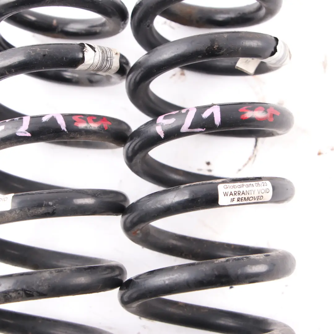 BMW F21 Ressorts à boudin Essieu arrière FU Ressorts à boudin Gauche Droite Set - SKU F21 FU Rear Coil Spring Set - Numéro de pièce F21 FU Rear Coil Spring Set