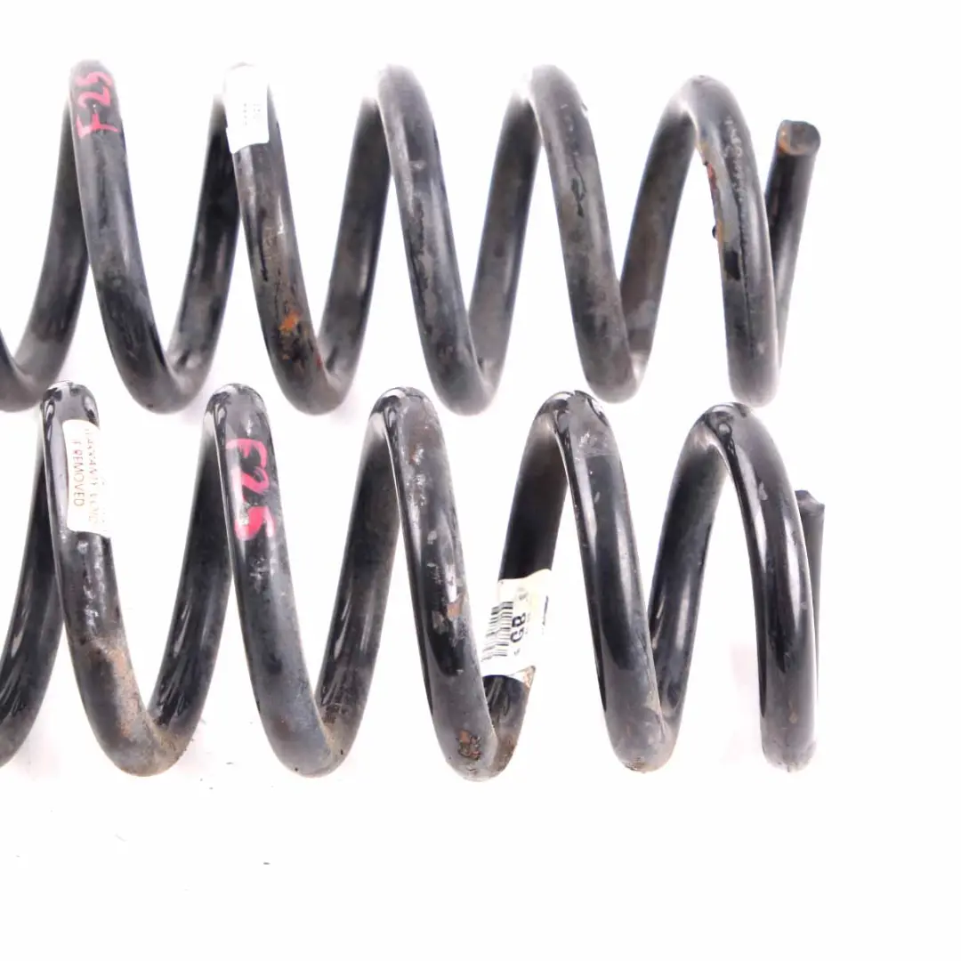BMW X3 F25 Coil Spring GB Rear Axle Suspension Coil Springs Left Right N/O/S Set - SKU F25 GB Rear Coil Spring Set - Part number F25 GB Rear Coil Spring Set