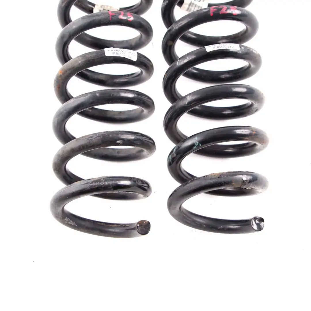 BMW X3 F25 Coil Spring GB Rear Axle Suspension Coil Springs Left Right N/O/S Set - SKU F25 GB Rear Coil Spring Set - Part number F25 GB Rear Coil Spring Set