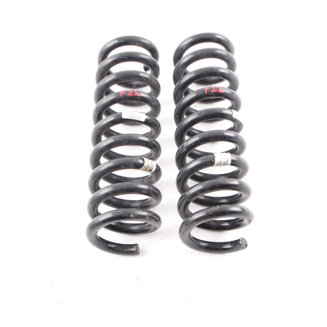Coil Spring MC Rear Axle Suspension Coil Springs Left Right N/O/S Set to BMW F22 with Part number F22 MC Rear Coil Spring Set BMW F22 Coil Spring MC Rear Axle Suspension Coil Springs Left Right N/O/S Set - SKU F22 MC Rear Coil Spring Set - Part number F22 MC Rear Coil Spring Set