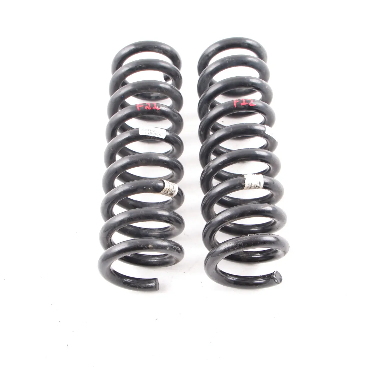 BMW F22 Molla Elicoidale Asse Posteriore Sospensione Set Sinistro Destro