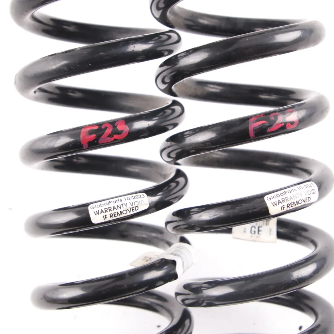 Rear Axle Suspension Left Right N/O/S Set - SKU F23 GE COIL SPRING - Part number F23 GE COIL SPRING