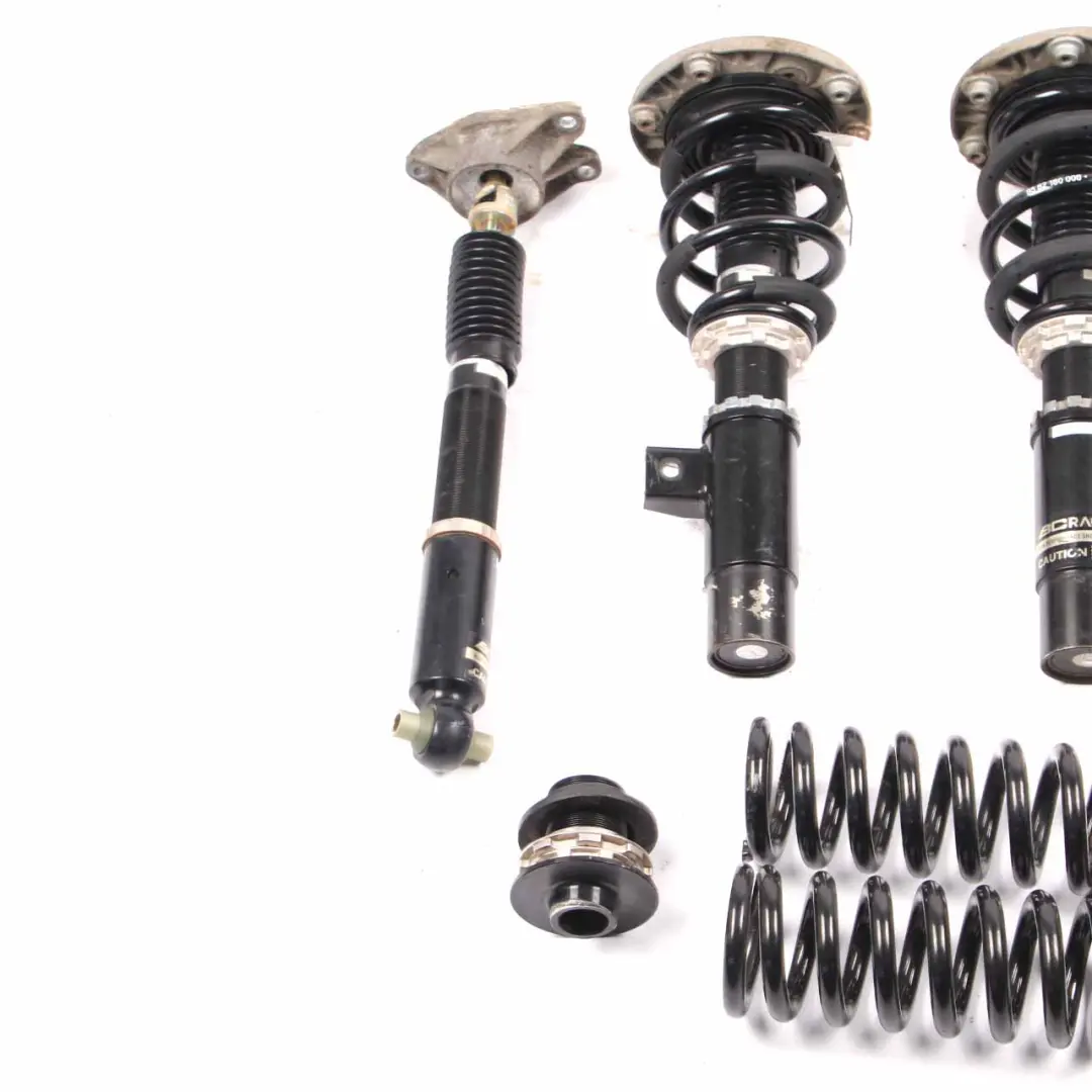 Spring Strut BMW F30 BC Racing Front Rear Suspension Coilover Shock Absorber Set - SKU F30 BC Racing Suspension - Part number F30 BC Racing Suspension
