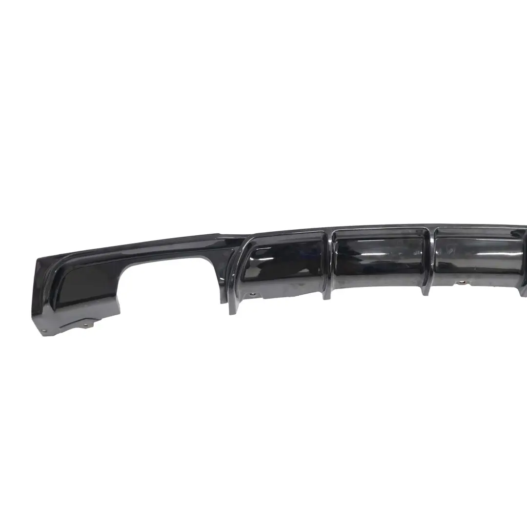 BMW F30 M Sport Performance Heckdiffusor Auspuffblende Doppelrohre Glanz Schwarz - SKU F30 Diffuser - Teilenummer F30 Diffuser