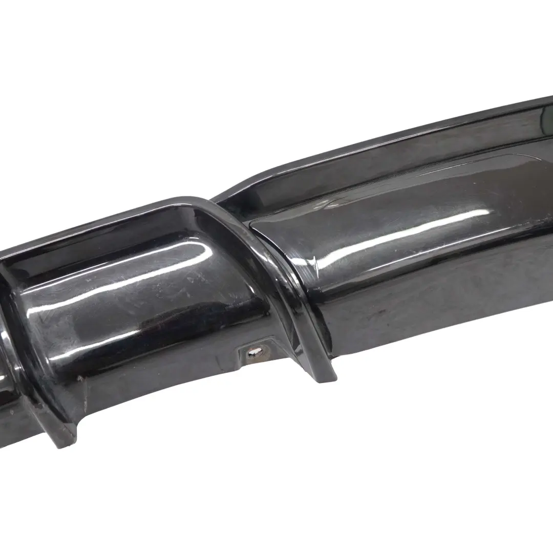 BMW 3 F30 Rear Diffuser M Sport Performance Twin Exhaust Rear Bumper High Gloss - SKU F30 Diffuser - Part number F30 Diffuser