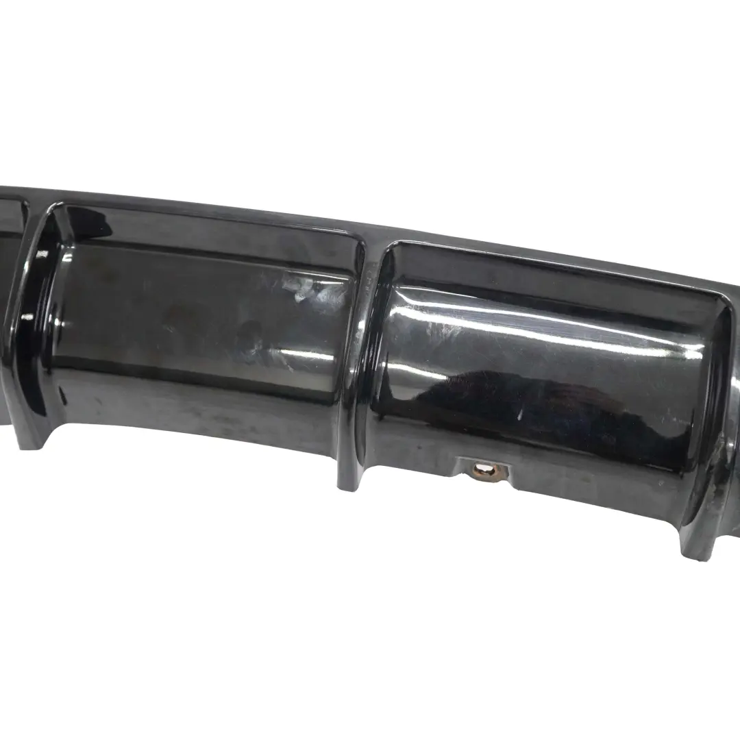 Diffuser M Sport Performance Twin Exhaust Rear Bumper High Gloss to BMW 3 F30 Rear with Part number F30 Diffuser BMW 3 F30 Rear Diffuser M Sport Performance Twin Exhaust Rear Bumper High Gloss - SKU F30 Diffuser - Part number F30 Diffuser