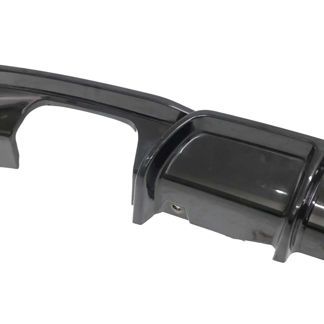 BMW 3 F30 Rear Diffuser M Sport Performance Twin Exhaust Rear Bumper High Gloss - SKU F30 Diffuser - Part number F30 Diffuser