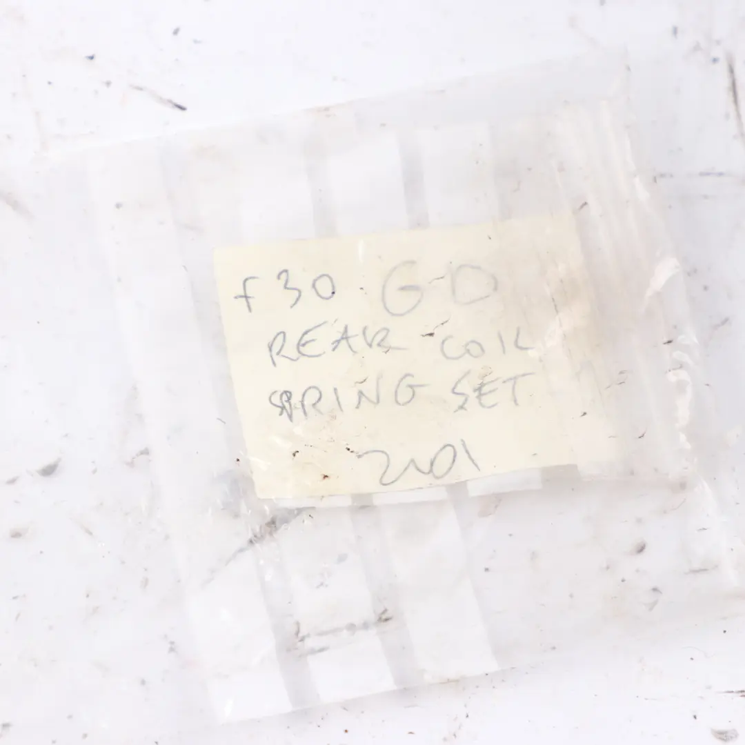 Axle Suspension Left Right N/O/S Coil Spring Set GD to BMW F30 Rear with Part number F30 GD BMW F30 Rear Axle Suspension Left Right N/O/S Coil Spring Set GD - SKU F30 GD Rear Coil Spring Set-1 - Part number F30 GD