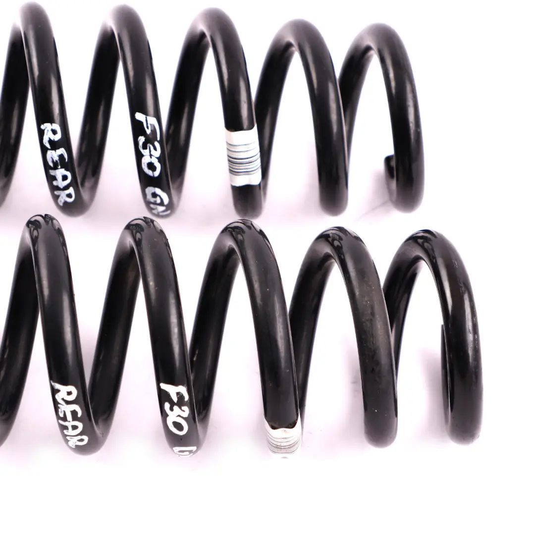 BMW 3 Series F30 Rear Axle Suspension Left Right N/O/S Coil Spring Set GN - SKU F30 GN Rear Coil Spring Set - Part number F30 GN